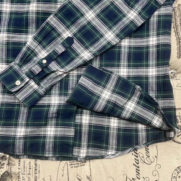 Slate & Stone Plaid Print Trim Fit Shirt - Picture 6 of 7